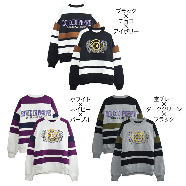 復刻刺繍ロゴトレーナー ビッグシルエット スウェット | Felt Maglietta | 詳細画像24 