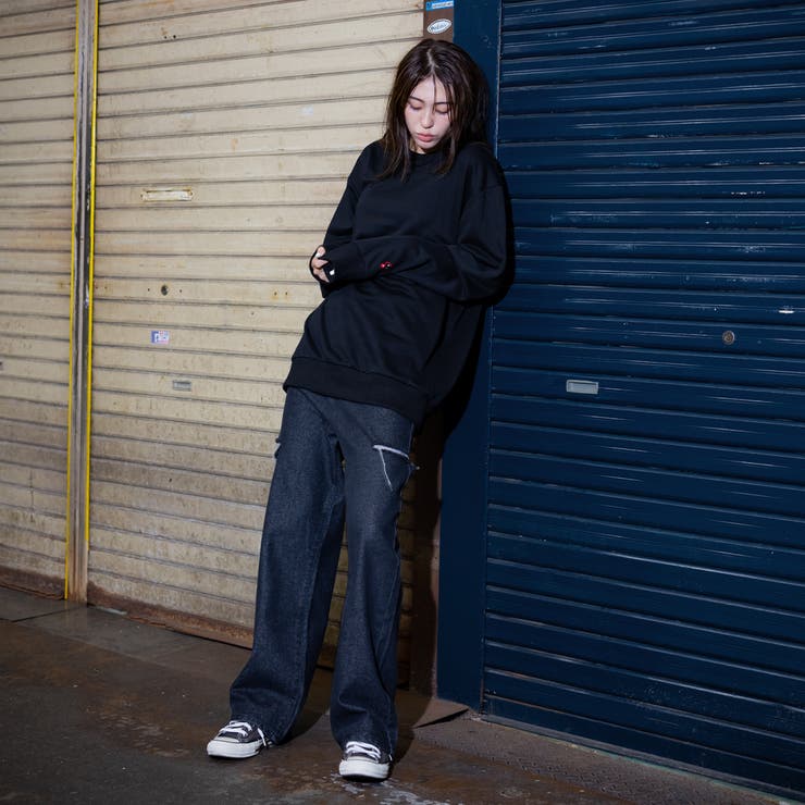 バックロゴ刺繍トレーナー トレーナー スウェット | Felt Maglietta | 詳細画像18 