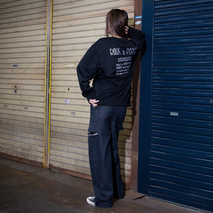 バックロゴ刺繍トレーナー トレーナー スウェット | Felt Maglietta | 詳細画像20 