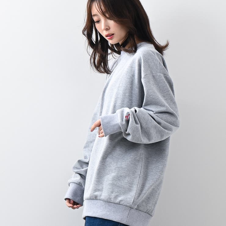 バックロゴ刺繍トレーナー トレーナー スウェット | Felt Maglietta | 詳細画像9 