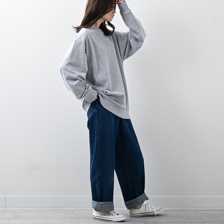 バックロゴ刺繍トレーナー トレーナー スウェット | Felt Maglietta | 詳細画像10 