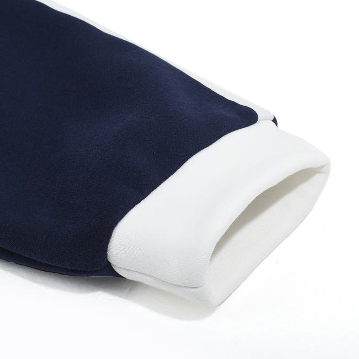 裏起毛ハーフジッププルオーバー トレーナー ビッグシルエット | Felt Maglietta | 詳細画像19 