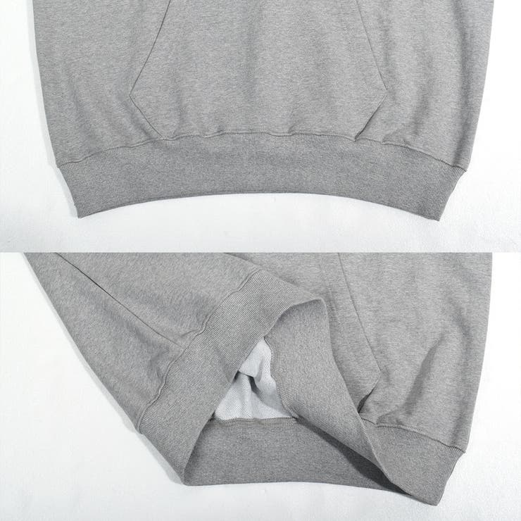 フロントベーマークロゴ紐フードパーカー ビッグシルエット プルオーバー | Felt Maglietta | 詳細画像16 