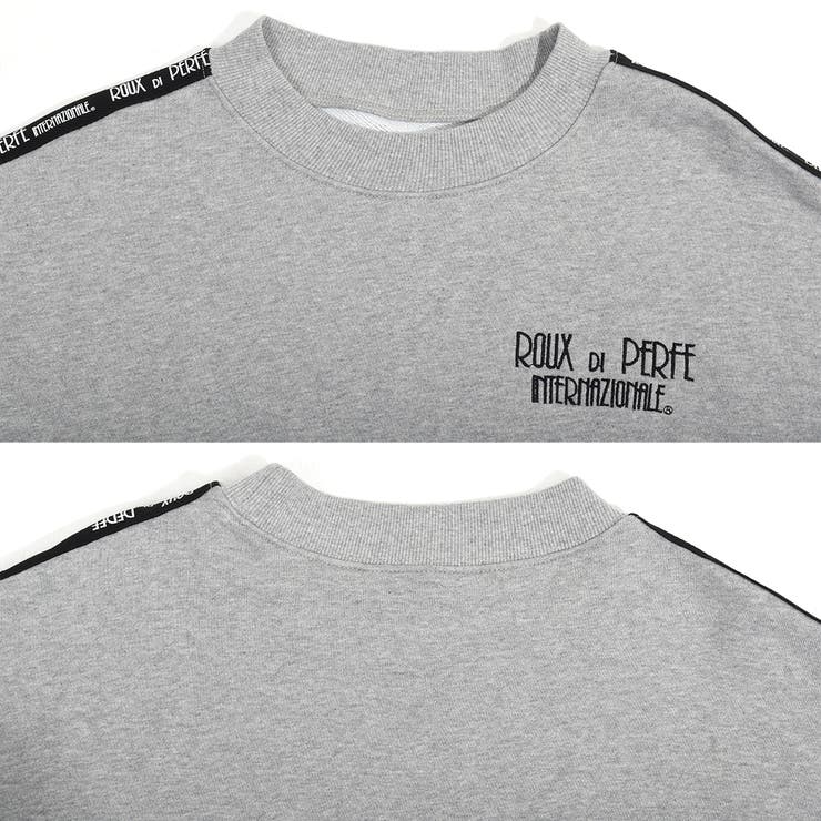 袖ロゴライントレーナー ビッグシルエット スウェット | Felt Maglietta | 詳細画像15 