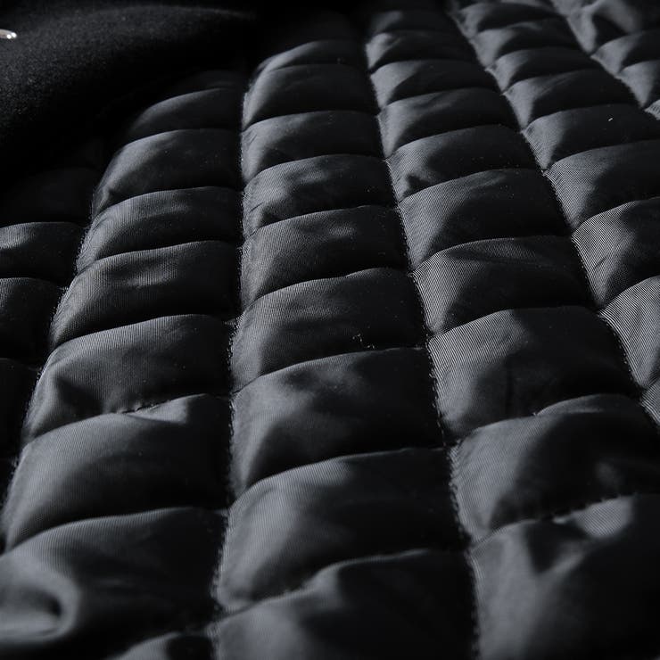 ベーマークワッペンスタジャン ウール×フェイクレザー スタジアムジャケット | Felt Maglietta | 詳細画像30 