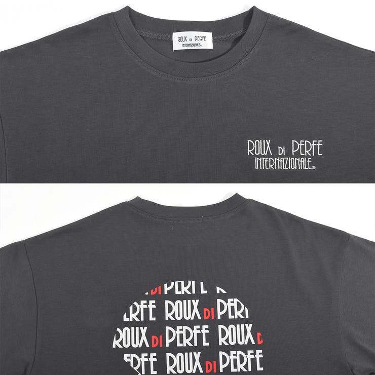 ロゴフェイスベーマークバックプリント半袖Tシャツ ビッグシルエット クルーネック | Felt Maglietta | 詳細画像23 