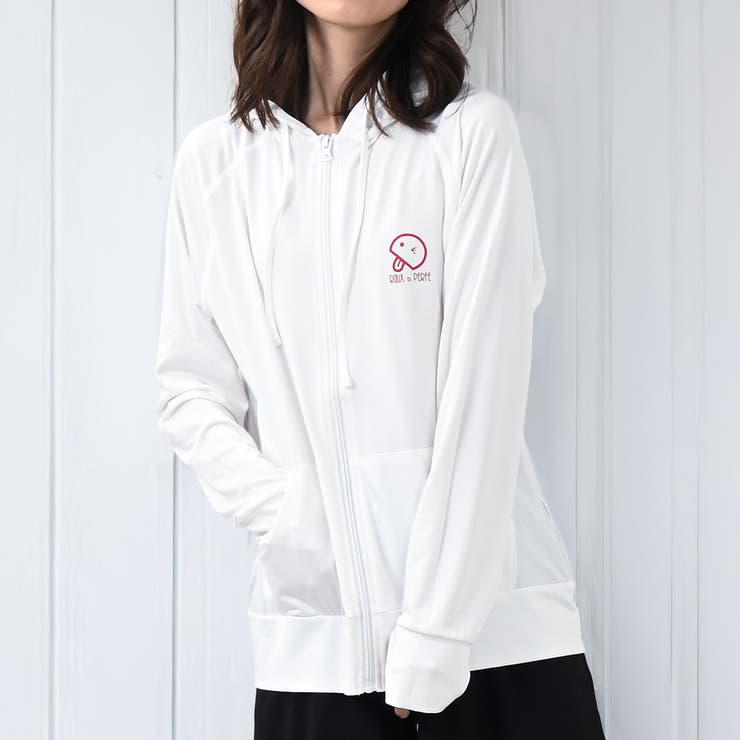 オフホワイト（レッドロゴ） | [ROUX DI PERFE | Felt Maglietta