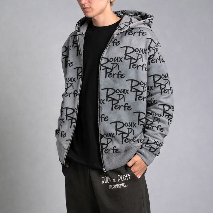 チャコール | [ROUX DI PERFE | Felt Maglietta