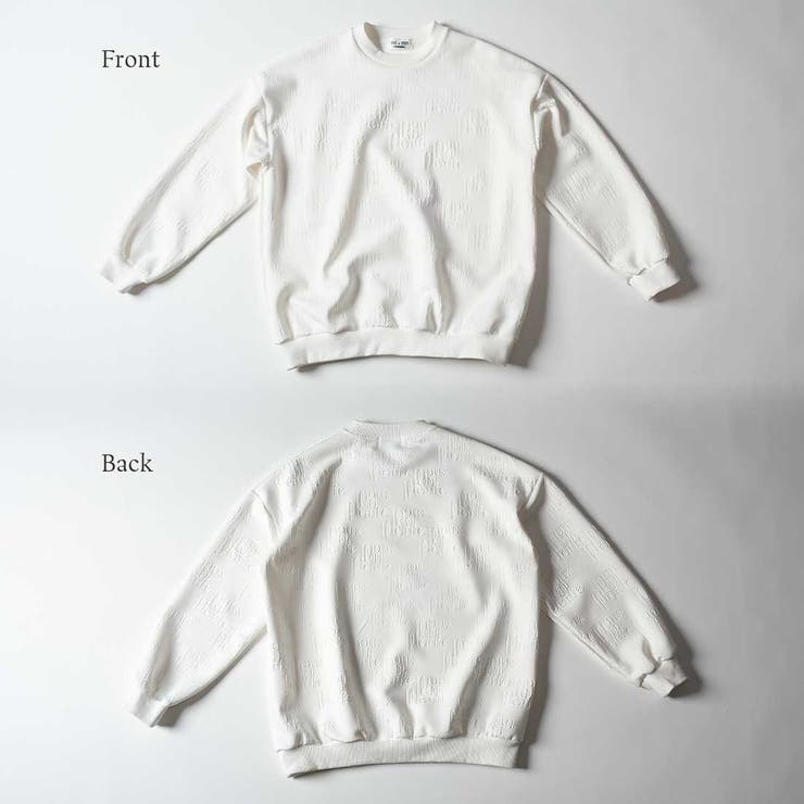 エンボスロゴトレーナー 立体的 防寒 | Felt Maglietta | 詳細画像12 