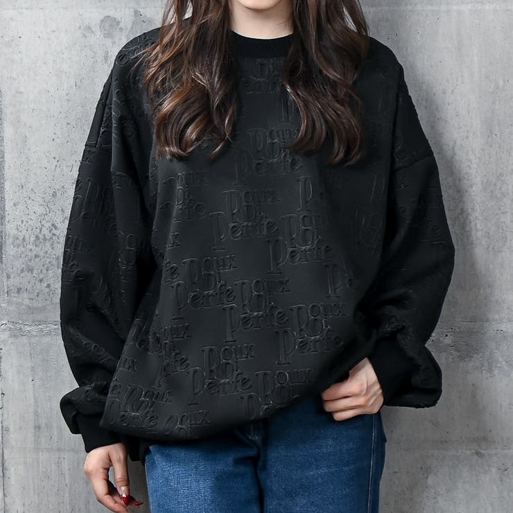 エンボスロゴトレーナー 立体的 防寒 | Felt Maglietta | 詳細画像2 