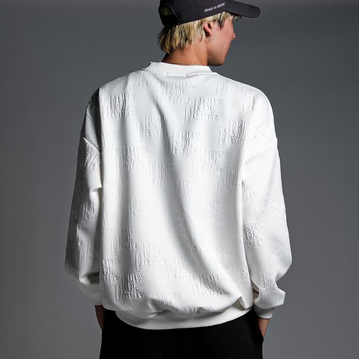 エンボスロゴトレーナー 立体的 防寒 | Felt Maglietta | 詳細画像4 