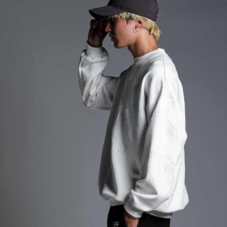 エンボスロゴトレーナー 立体的 防寒 | Felt Maglietta | 詳細画像5 