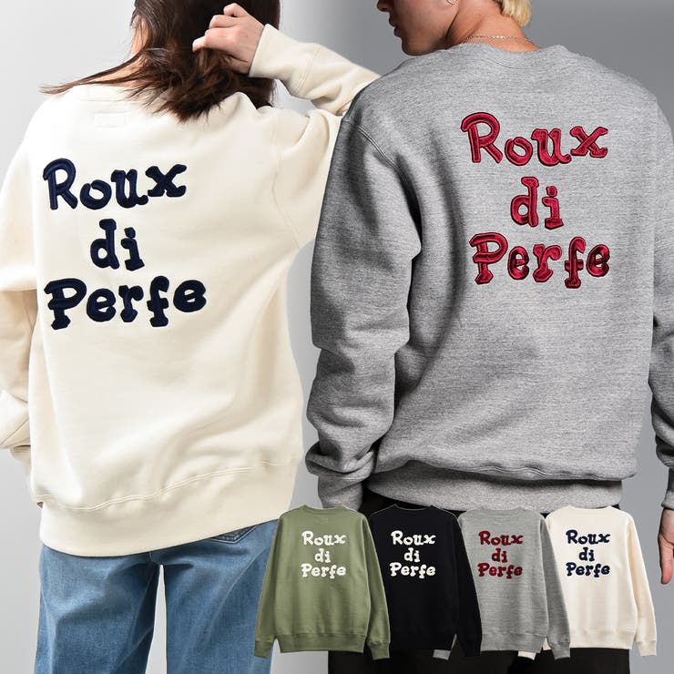 立体ロゴ刺繍トレーナー ビッグシルエット トレーナー | Felt Maglietta | 詳細画像1 