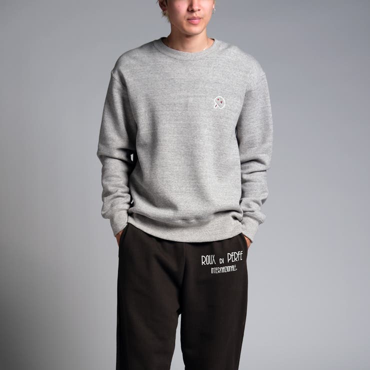 立体ロゴ刺繍トレーナー ビッグシルエット トレーナー | Felt Maglietta | 詳細画像3 