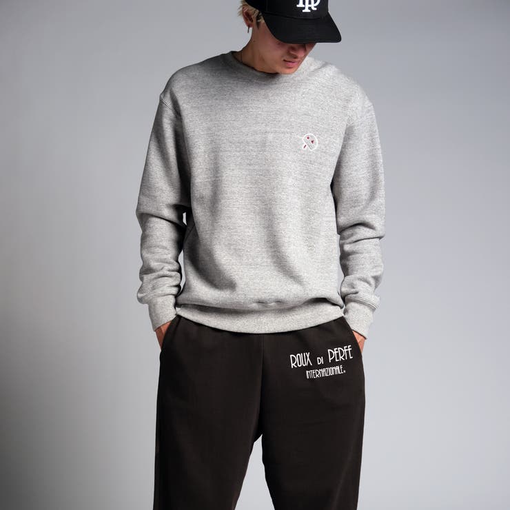 立体ロゴ刺繍トレーナー ビッグシルエット トレーナー | Felt Maglietta | 詳細画像4 