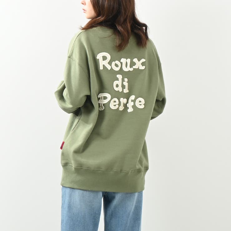 立体ロゴ刺繍トレーナー ビッグシルエット トレーナー | Felt Maglietta | 詳細画像14 