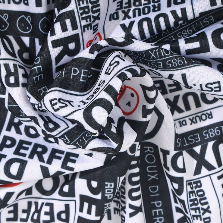 日本製 総柄モックネックＴシャツ プチネック | Felt Maglietta | 詳細画像6 