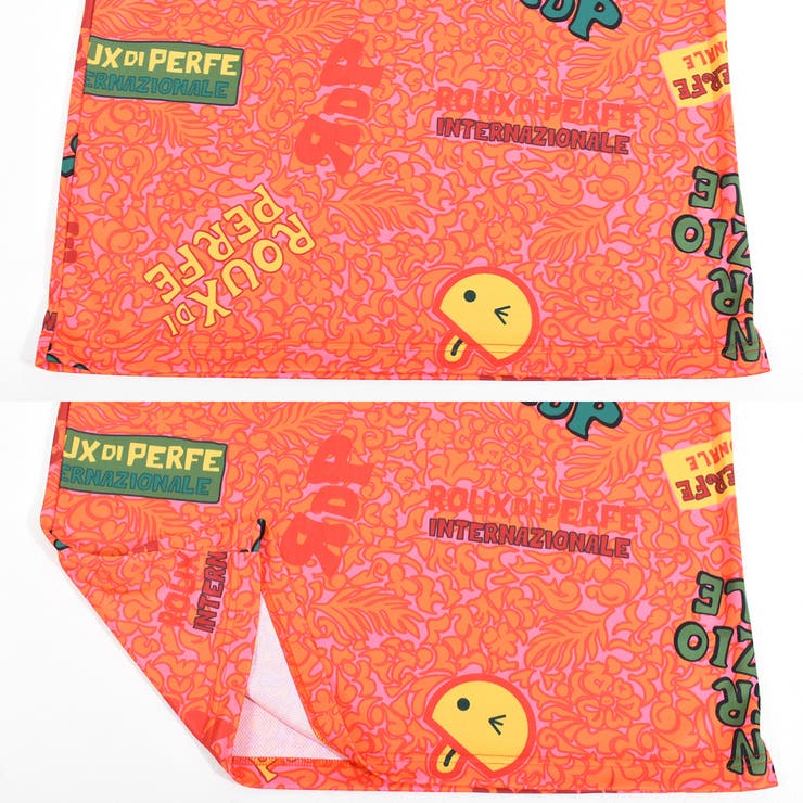 日本製 総柄モックネックＴシャツ プチネック | Felt Maglietta | 詳細画像8 