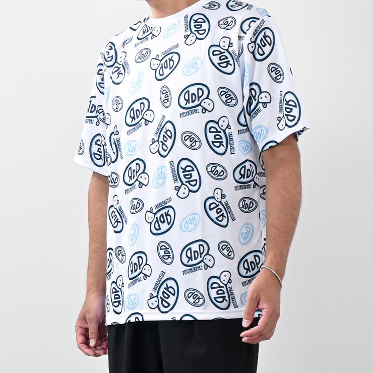 RDP楕円 | 総柄Ｔシャツ 日本製 MADE | Felt Maglietta