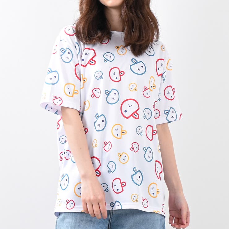 総柄Ｔシャツ 日本製 MADE | Felt Maglietta | 詳細画像2 