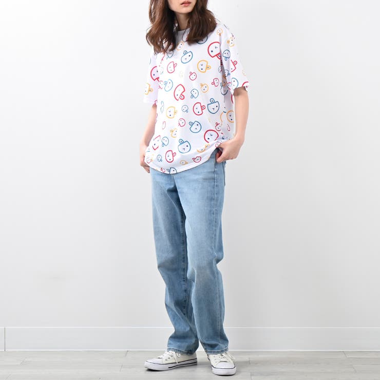 総柄Ｔシャツ 日本製 MADE | Felt Maglietta | 詳細画像4 