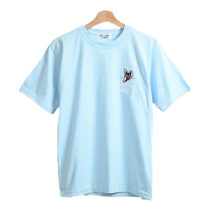 6 2オンス ネコ＆尼崎マップ刺繍Tシャツ | Felt Maglietta | 詳細画像15 