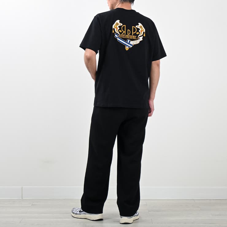 ゴールド刺繍Tシャツ バックロゴ 夏服 | Felt Maglietta | 詳細画像11 