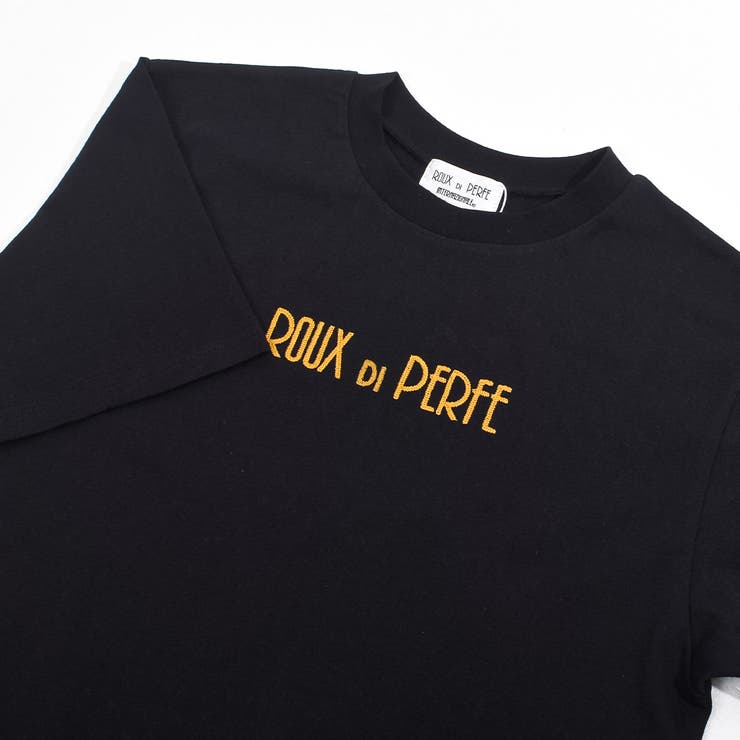 ゴールド刺繍Tシャツ バックロゴ 夏服 | Felt Maglietta | 詳細画像19 
