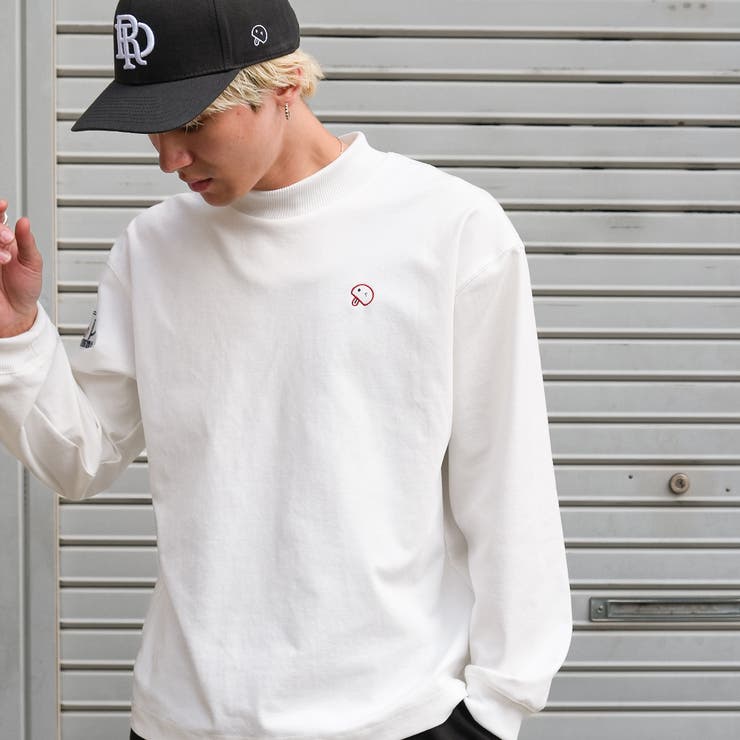 [ROUXDI PERFE ルゥディパフィー]ベーマーク刺繍モックネックトップス | Felt Maglietta | 詳細画像11 