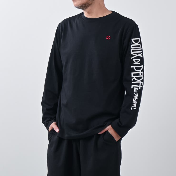 袖ロゴ×ベーマークプリントロンT ロングTシャツ ロンT | Felt Maglietta | 詳細画像11 