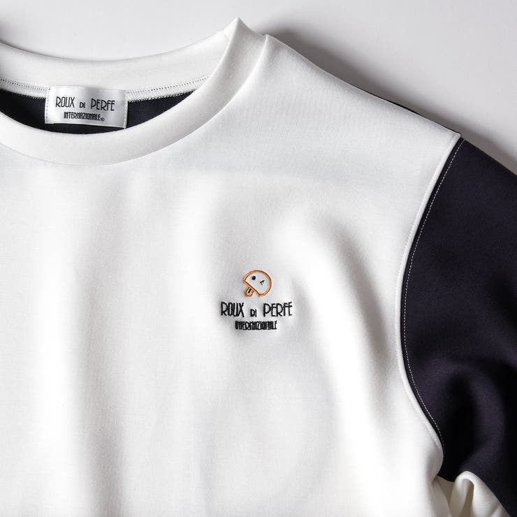 [ROUXDI PERFE ルゥディパフィー]RDP刺繍切替ダンボールニットトレ… | Felt Maglietta | 詳細画像28 