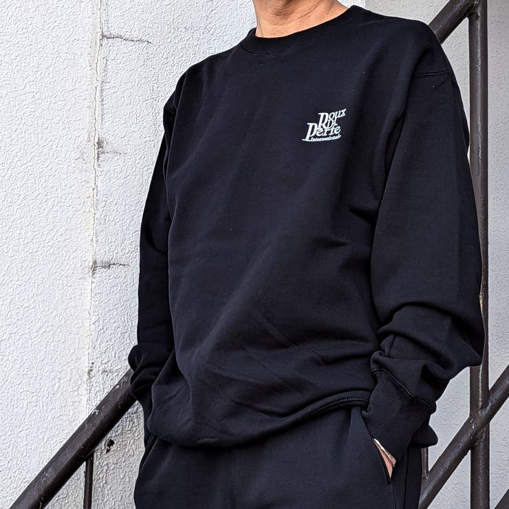 レインボー＆ロゴ刺繍トレーナー ユニセックス ストリート | Felt Maglietta | 詳細画像9 