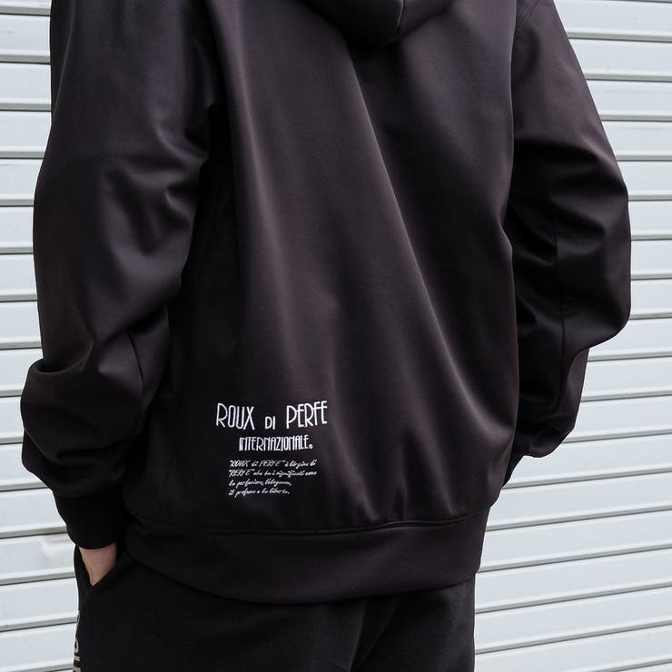 [ROUXDI PERFE ルゥディパフィー]裏フリース3LAYERロゴ刺繍パー… | Felt Maglietta | 詳細画像4 