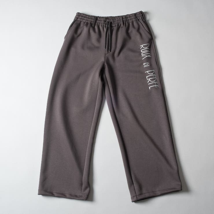 [ROUXDI PERFE ルゥディパフィー]ロゴ刺繍ダンボールニットワイドパン… | Felt Maglietta | 詳細画像11 