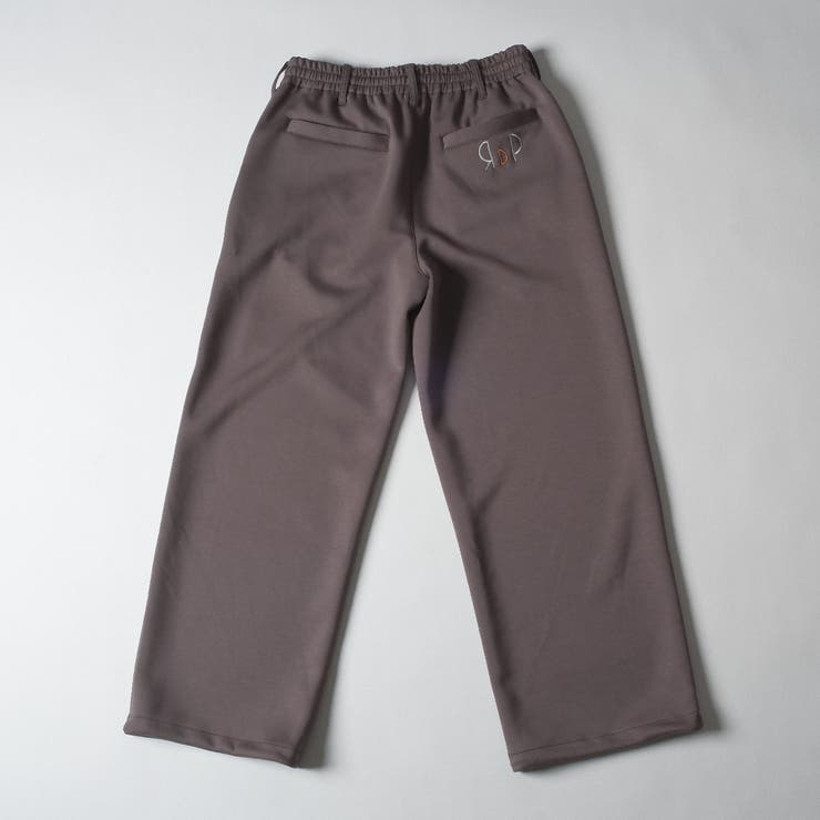 [ROUXDI PERFE ルゥディパフィー]ロゴ刺繍ダンボールニットワイドパン… | Felt Maglietta | 詳細画像12 