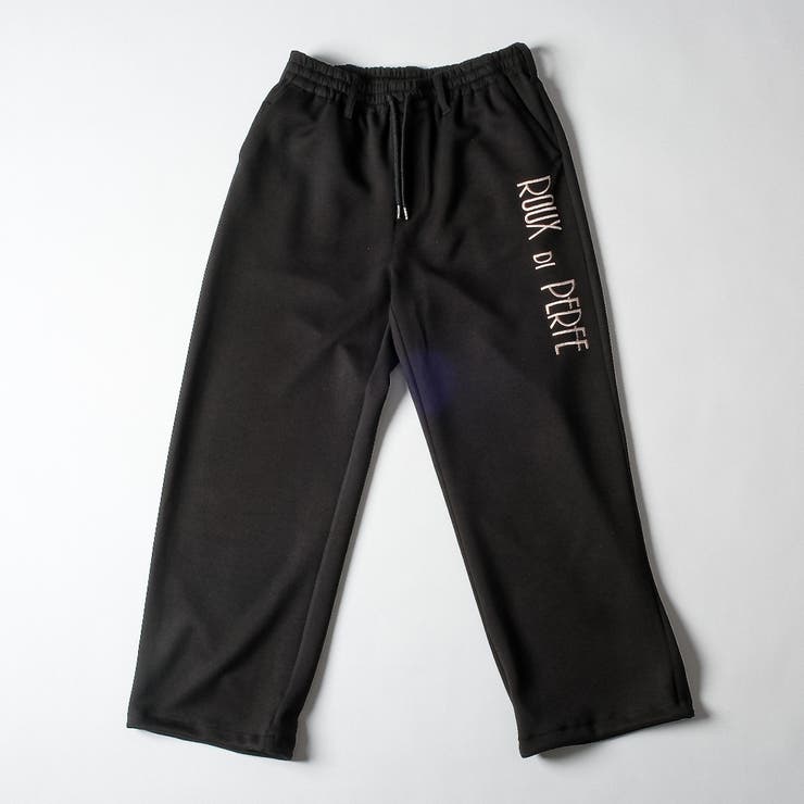 [ROUXDI PERFE ルゥディパフィー]ロゴ刺繍ダンボールニットワイドパン… | Felt Maglietta | 詳細画像13 