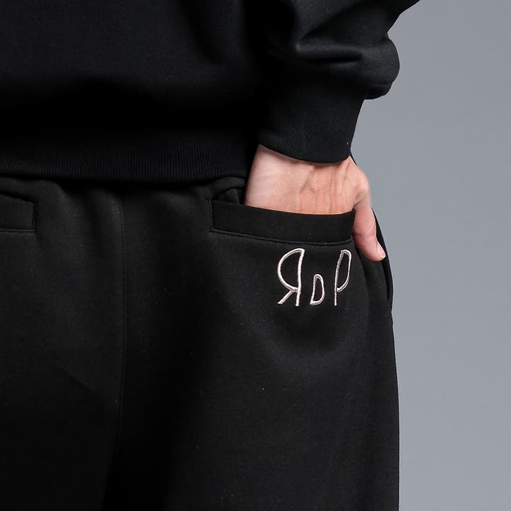 [ROUXDI PERFE ルゥディパフィー]ロゴ刺繍ダンボールニットワイドパン… | Felt Maglietta | 詳細画像3 