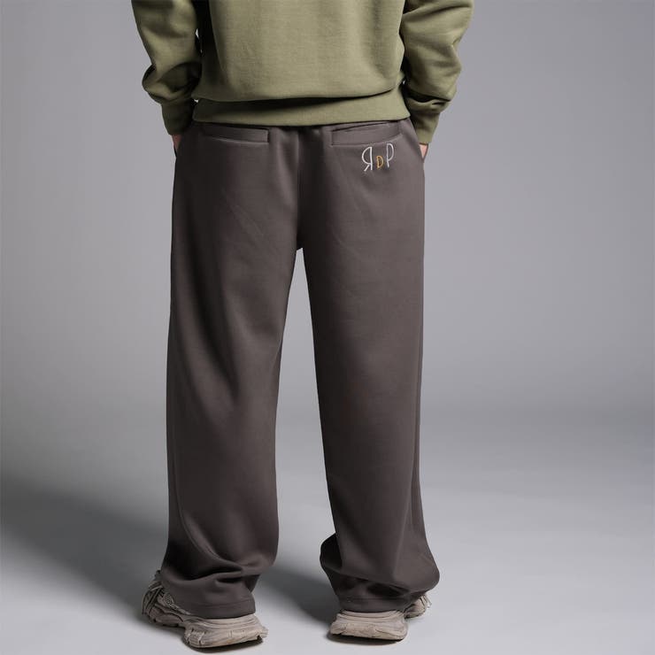 [ROUXDI PERFE ルゥディパフィー]ロゴ刺繍ダンボールニットワイドパン… | Felt Maglietta | 詳細画像8 