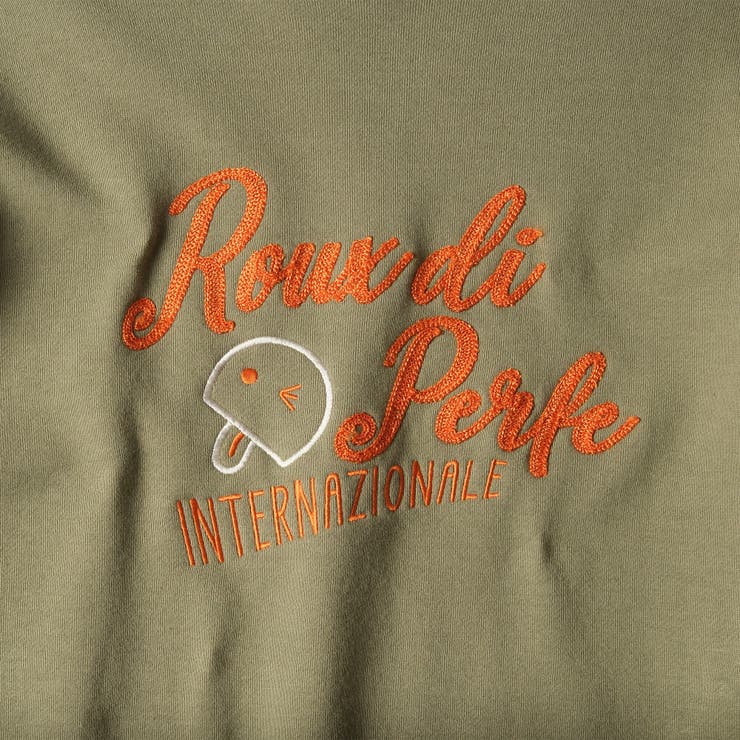 チェーン刺繍入り裏起毛トレーナー ビッグシルエット トレーナー | Felt Maglietta | 詳細画像26 