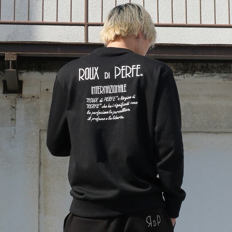 バックロゴ刺繍トレーナー トレーナー スウェット | Felt Maglietta | 詳細画像3 