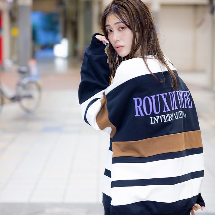 復刻刺繍ロゴトレーナー ビッグシルエット スウェット | Felt Maglietta | 詳細画像4 