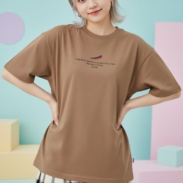 FILAロゴTシャツ 半袖TEE レディース | FILA | 詳細画像1 