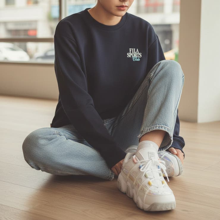 Treat graphic Long sleeve T | FILA | 詳細画像2 