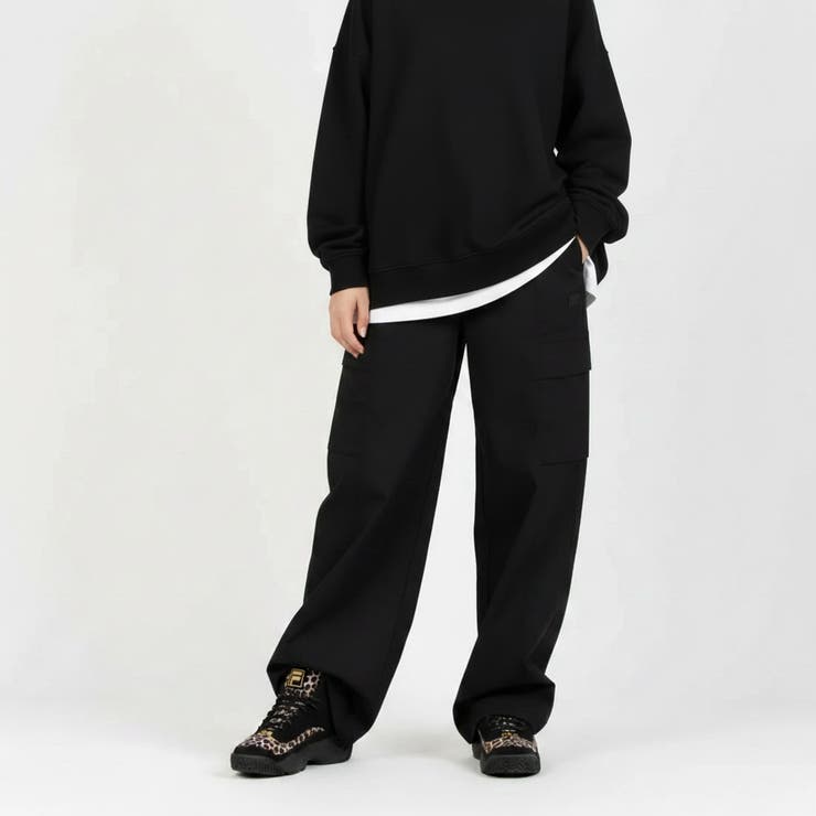 Cotton Nylon Stretch Pants | FILA | 詳細画像2 