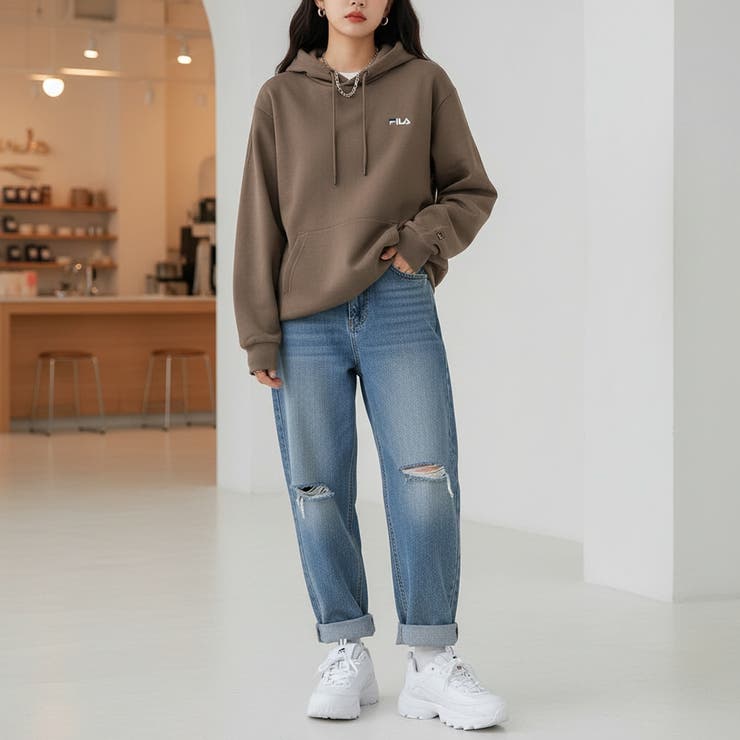 Essential Brushed Hoodie | FILA | 詳細画像2 