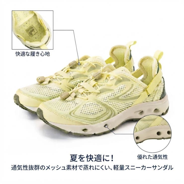 スニーカーサンダル レディース メンズ | FILA | 詳細画像8 