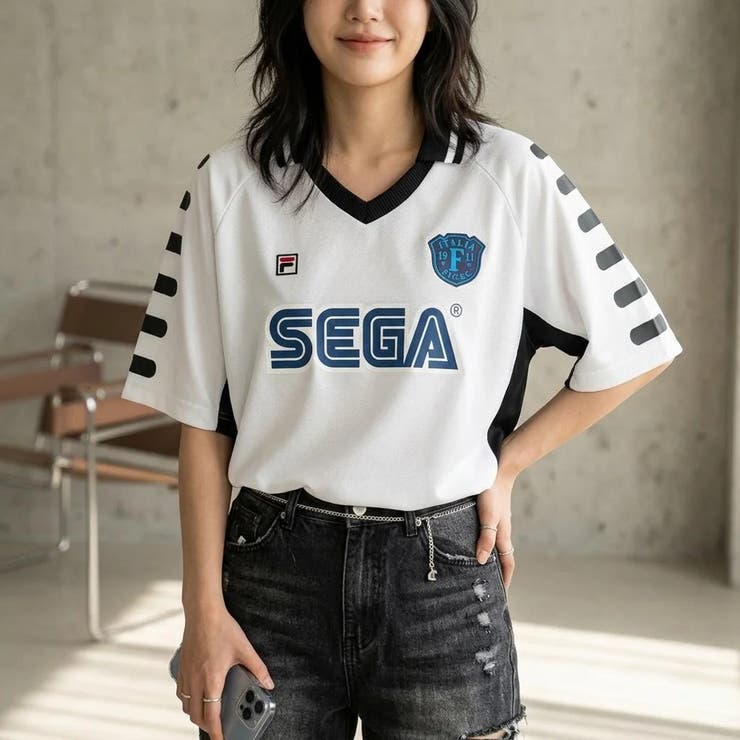 SEGA×FILAコラボゲームシャツ サッカー ユニフォーム | FILA | 詳細画像1 