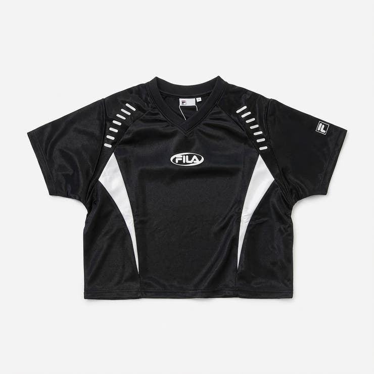 BLACK | FOOTBALL TEE | FILA