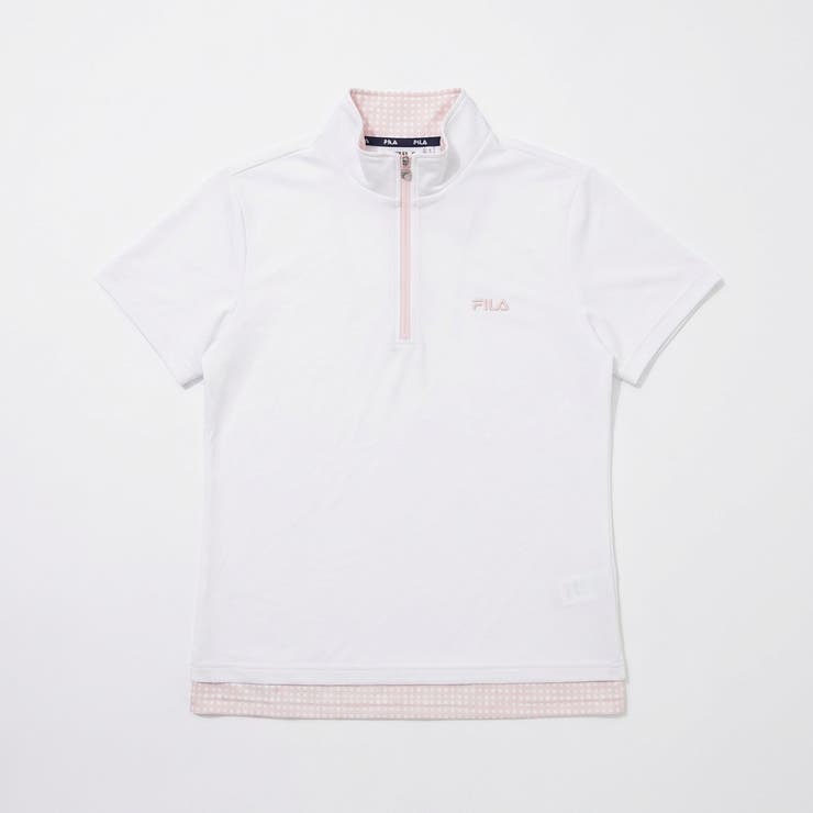 WHITE | FAKE HALF ZIP | FILA