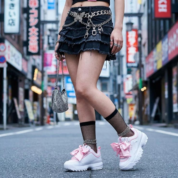 厚底スニーカー レディース ディスラプター2スカーフ | FILA | 詳細画像1 